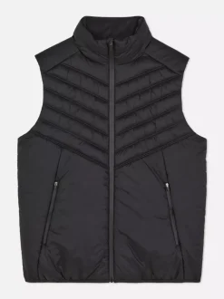 Ocieplany bezrękawnik sportowy