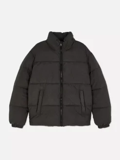 Ocieplany płaszcz średniej długości