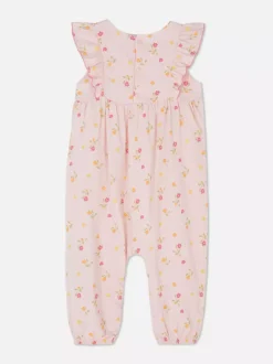 Ogrodniczki z falbanką