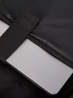 Ogumowany plecak z zamkiem błyskawicznym