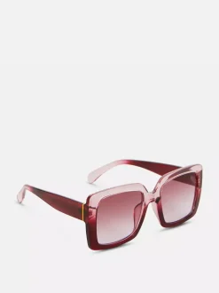 Okulary przeciwsłoneczne oversize z efektem ombré
