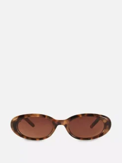 Okulary przeciwsłoneczne w owalnych oprawkach