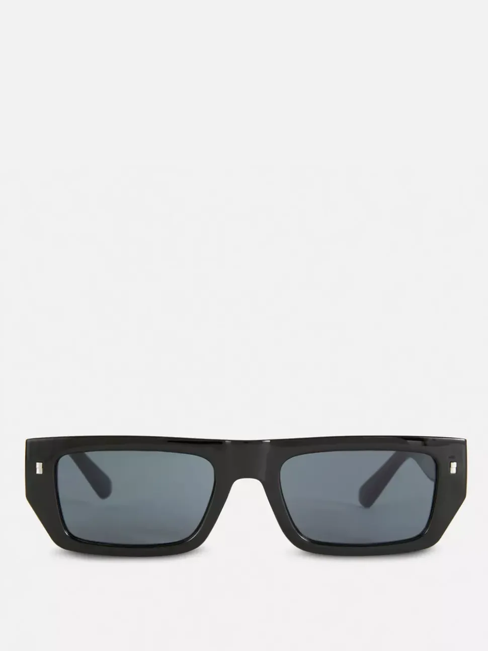 Okulary przeciwsłoneczne z wąską prostokątną oprawą