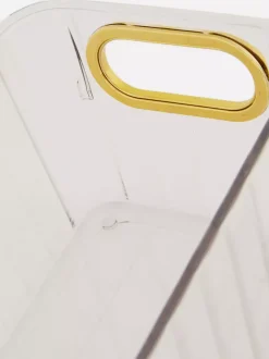 Organizer z pleksi w średnim rozmiarze