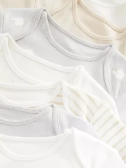 Pajacyki z krótkim rękawem, 7 szt.