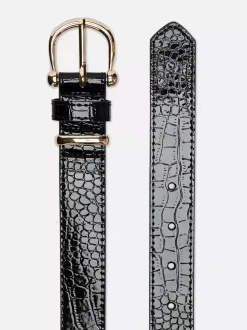 Pasek z klamrą w kształcie podkowy