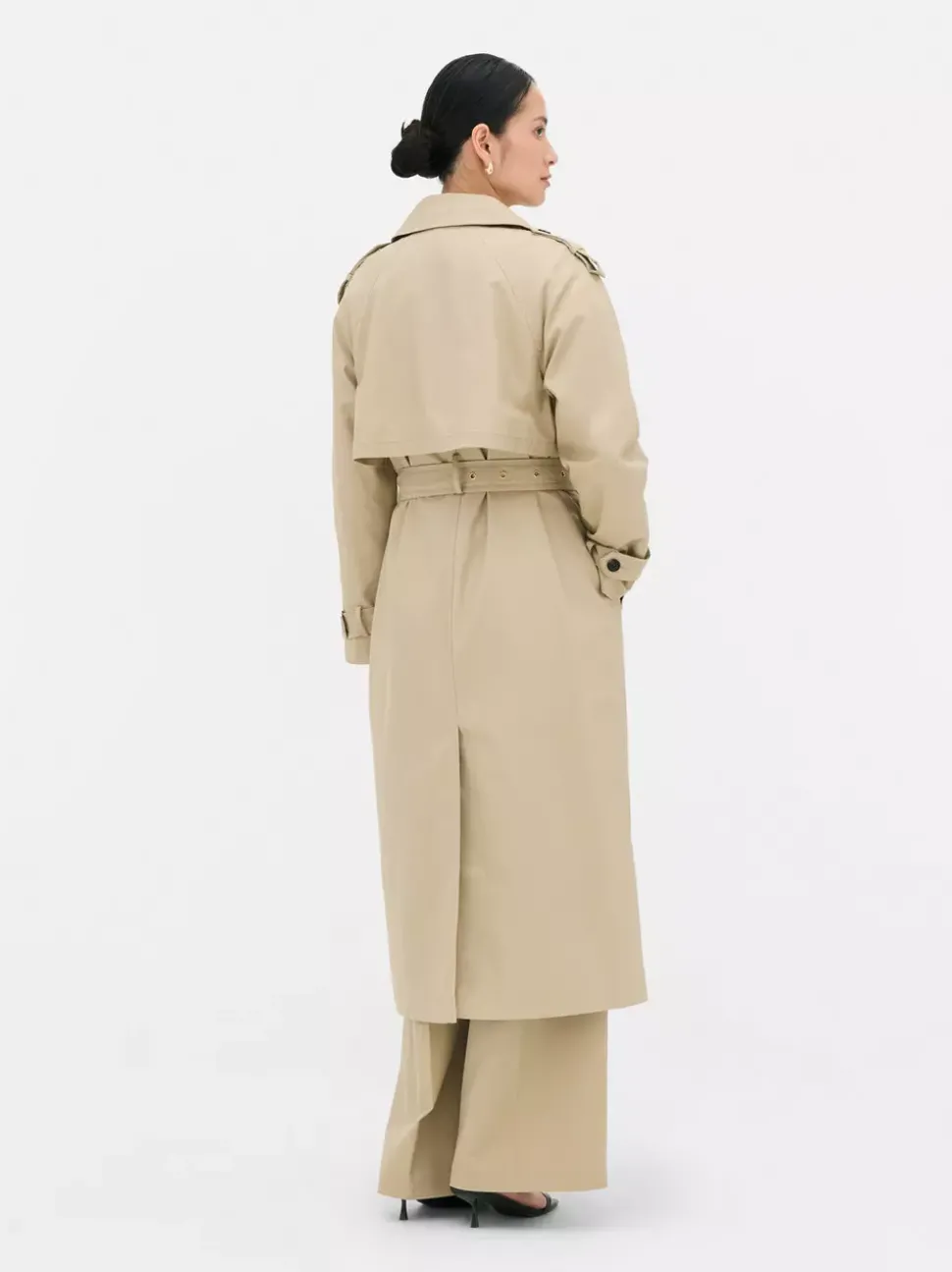 Płaszcz z paskiem The Edit