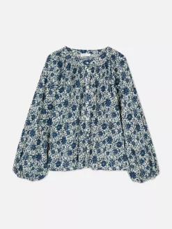 Patchworkowa bluzka w kwiaty Paula Echevarría