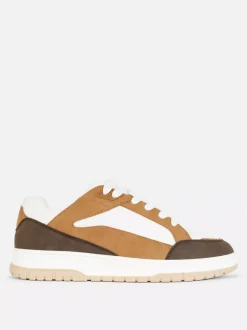 Płócienne buty sportowe z niską cholewką