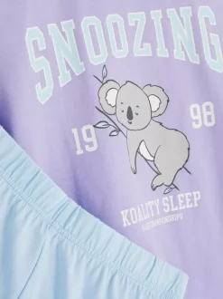 Piżam z nadrukiem koali