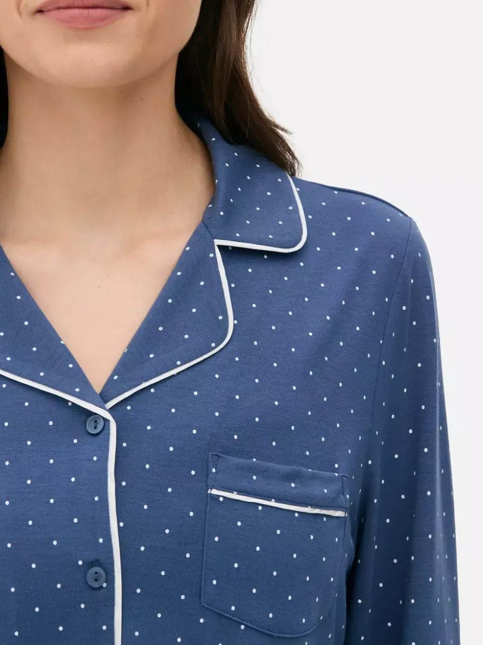 Piżama z nadrukiem w stylu boyfriend