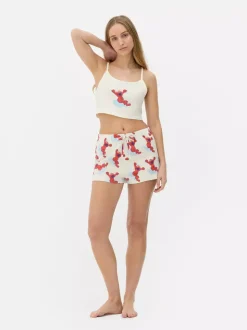 Piżama z topem i motywem Elmo z Ulicy Sezamkowej