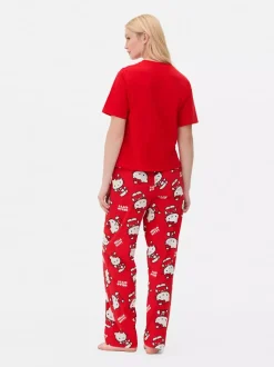 Piżama z T-shirtem i spodniami dresowymi Hello Kitty