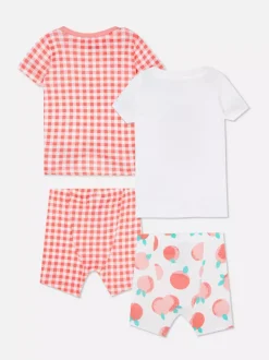 Piżamy w różne wzory, 2 komplety