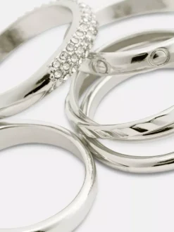 Pierścionki The Edit, 5 szt.