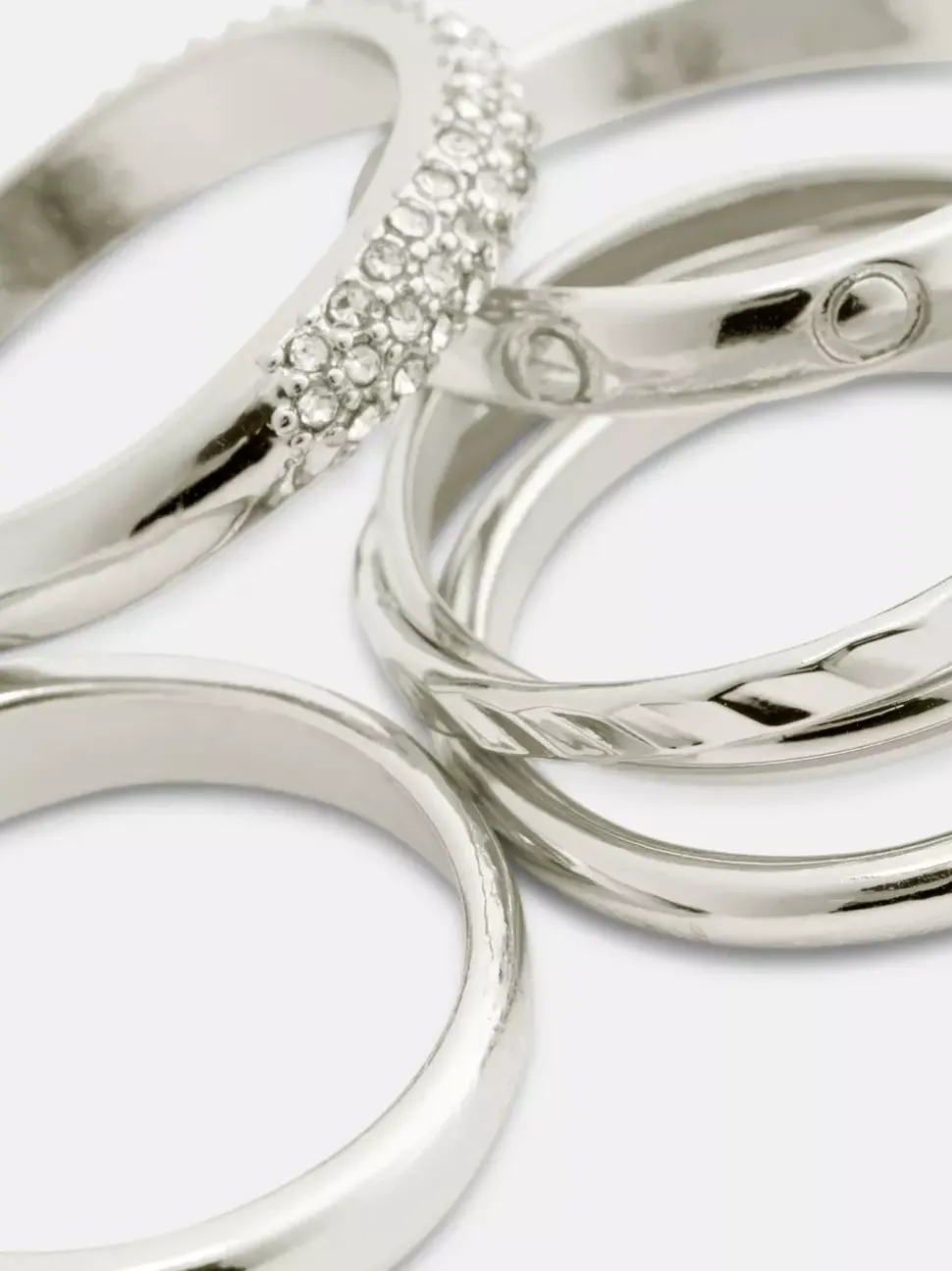 Pierścionki The Edit, 5 szt.