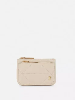 Pikowana portmonetka z inicjałem