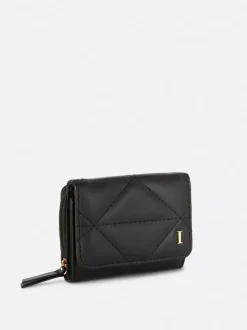 Pikowana portmonetka z inicjałem