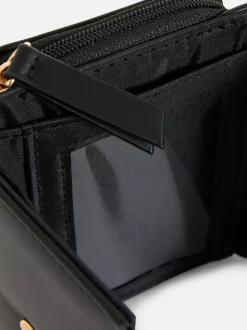 Pikowana portmonetka z inicjałem