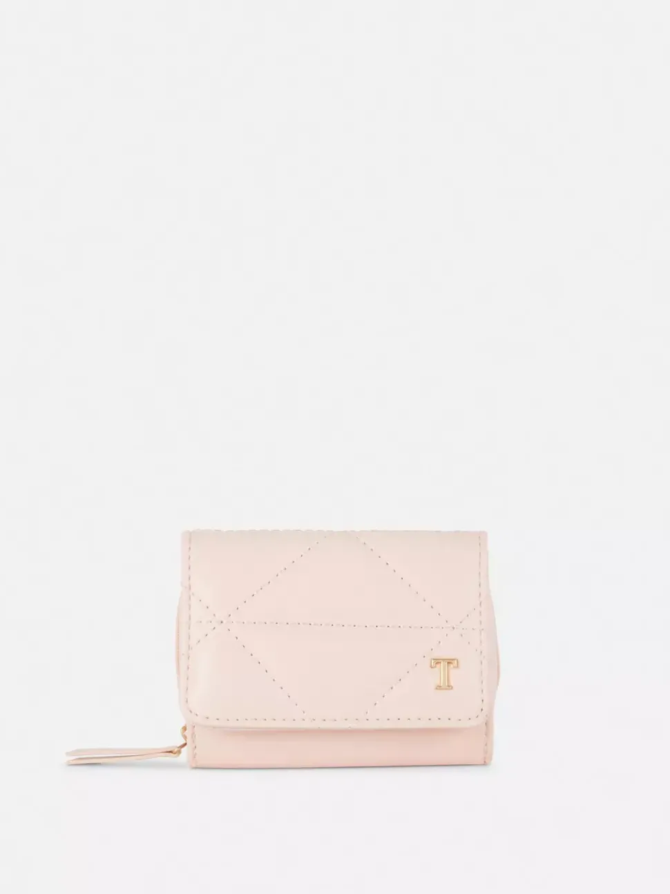 Pikowana portmonetka z inicjałem