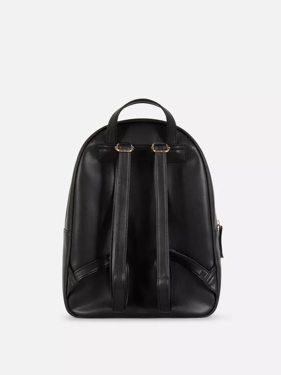 Pikowany plecak ze sztucznej skóry