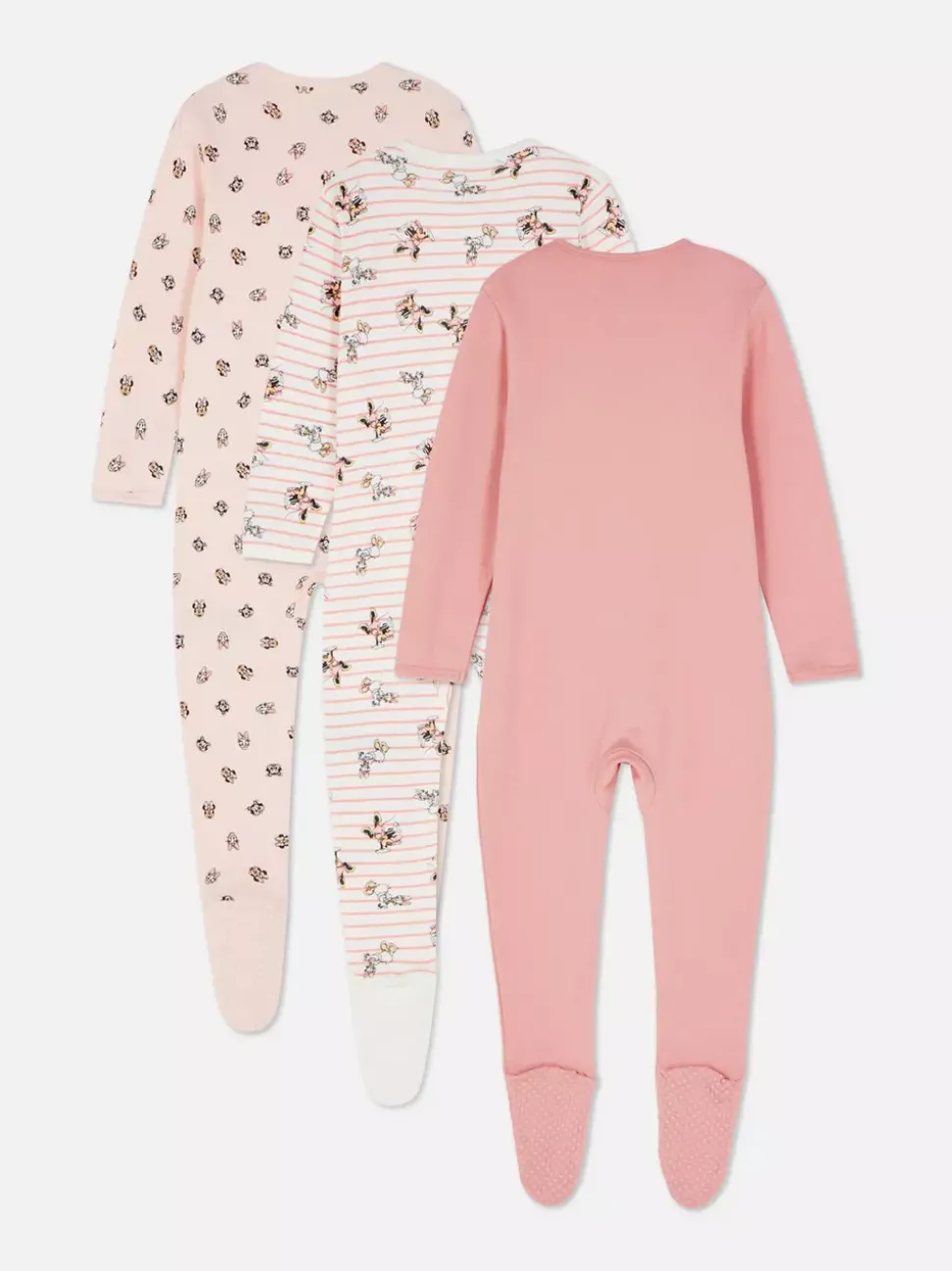 Śpioszki z motywem Disneya, 3 szt.