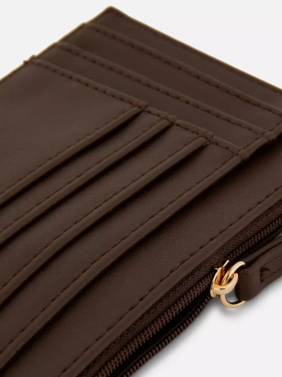 Plecione etui na karty ze sztucznej skóry