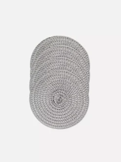 Plecione podstawki, 4 szt.