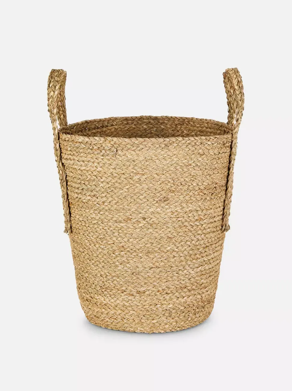 Pleciony duży kosz do przechowywania