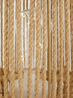 Pleciony stojak na świecę