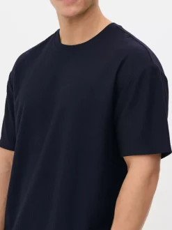 Plisowany T-shirt Kem