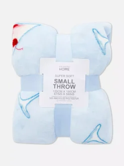 Pluszowa narzuta z motywem Martini