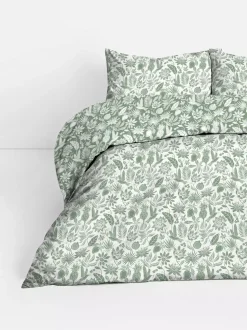 Pościel na łóżko dwuosobowe w tropikalne liście