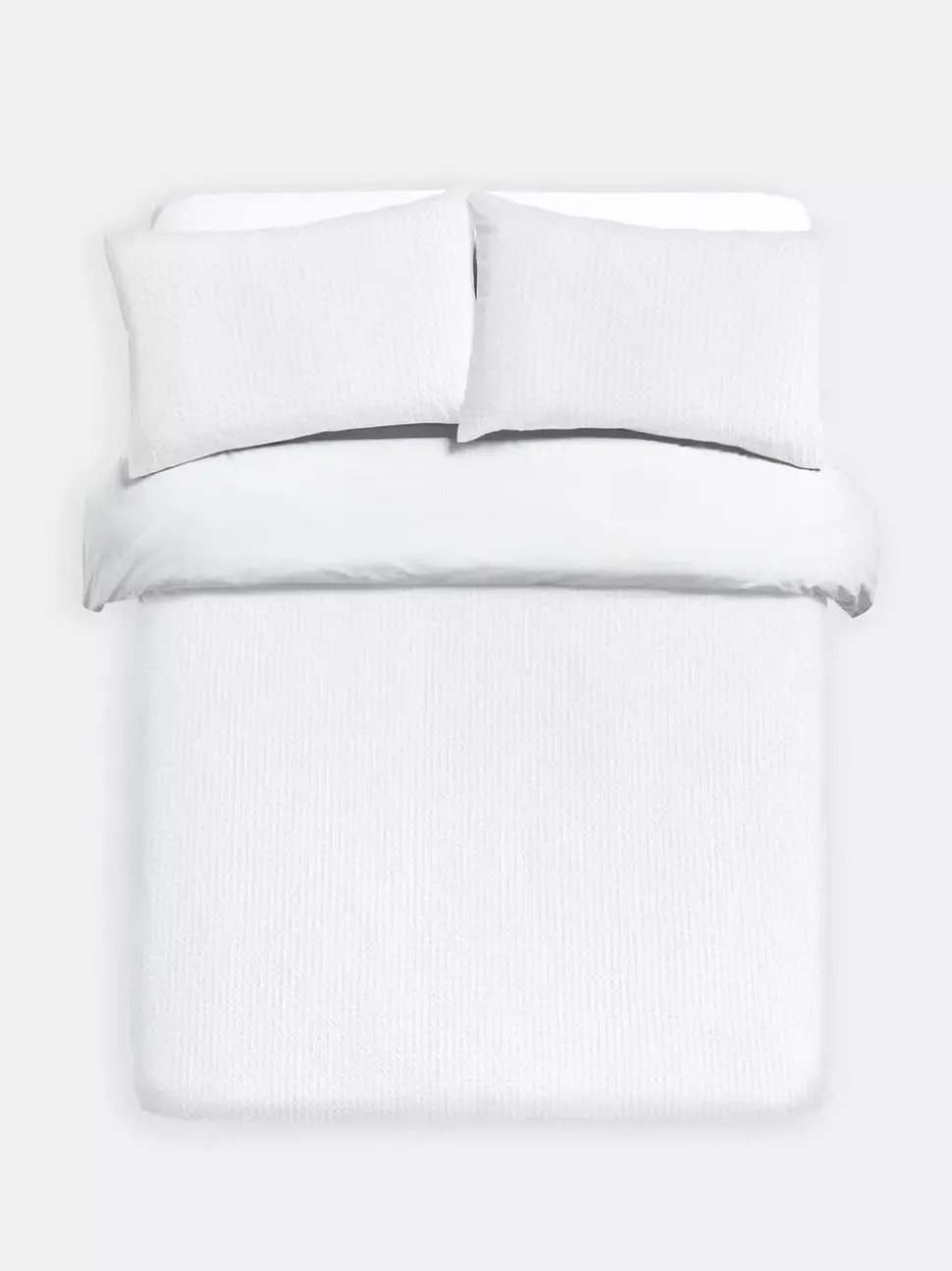 Pościel w rozmiarze king o waflowej teksturze