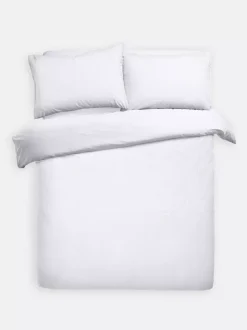 Pościel z materiału seersucker, rozmiar king