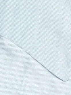 Pościel z materiału seersucker w paski, rozmiar king