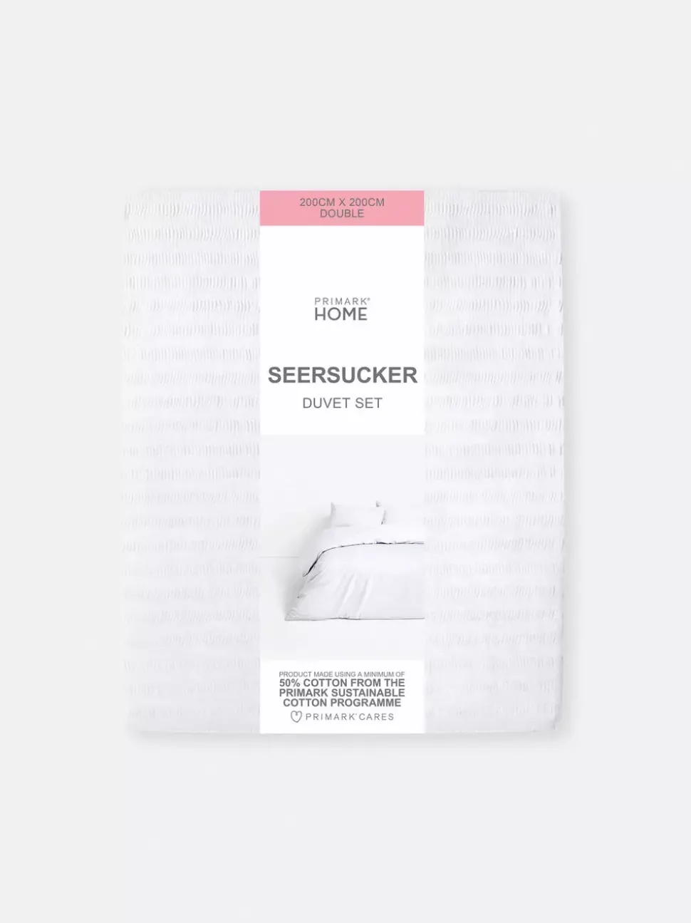 Pościel z tkaniny seersucker na łóżko dwuosobowe