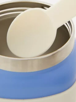 Podróżny pojemnik na przekąski z łyżką