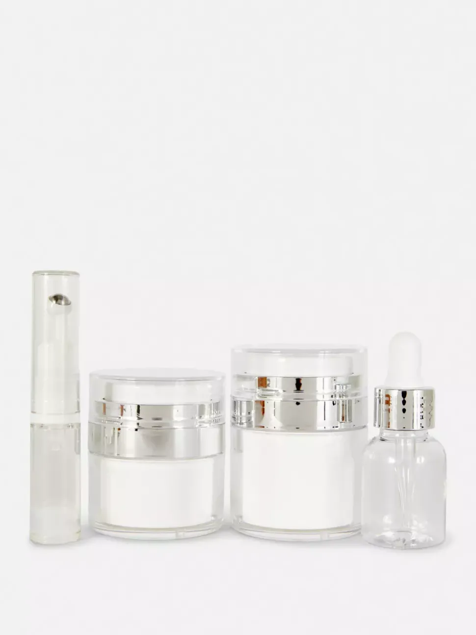 Podróżny zestaw do pielęgnacji skóry, 4 szt.