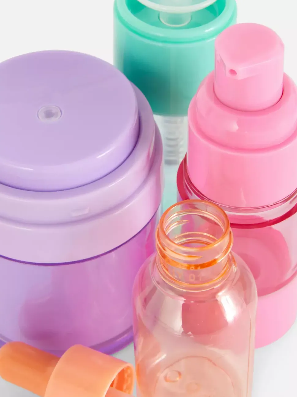 Pojemniki podróżne na kosmetyki, 4 szt.