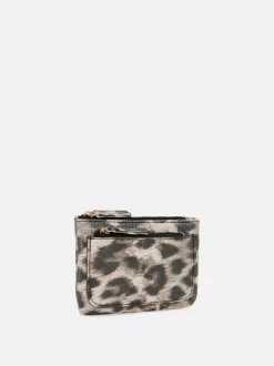 Portmonetka z imitacji skóry węża