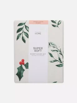 Poszwa na kołdrę dwuosobową z motywem jemioły