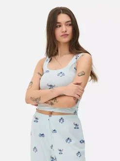 Prążkowana góra od piżamy ze Stichem Disneya