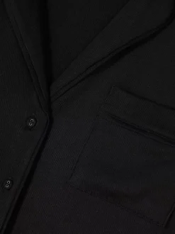 Prążkowana koszula piżamowa