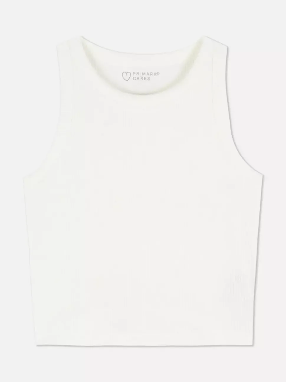Prążkowana koszulka bez rękawów