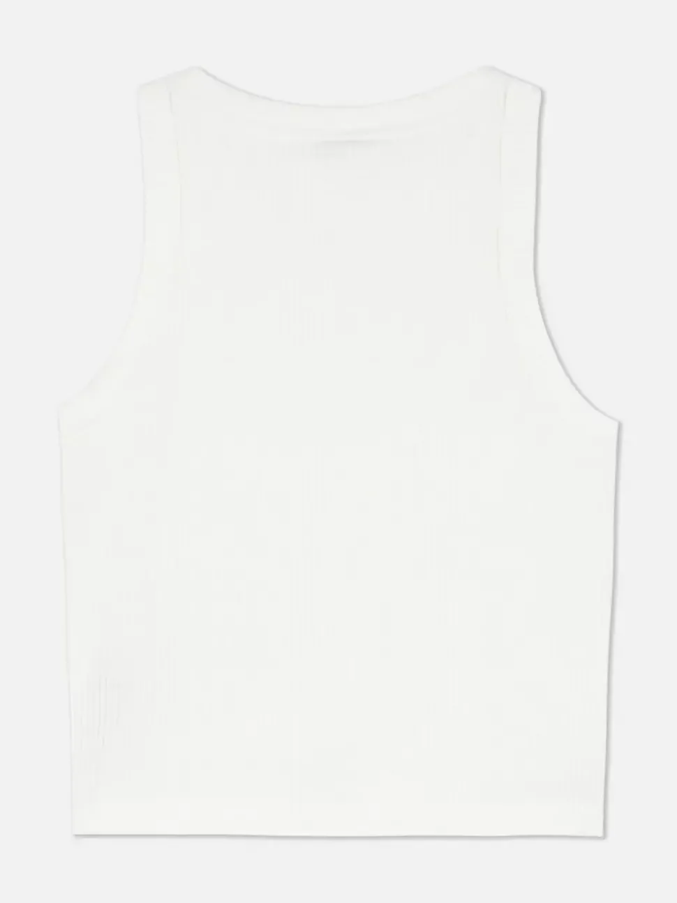 Prążkowana koszulka bez rękawów