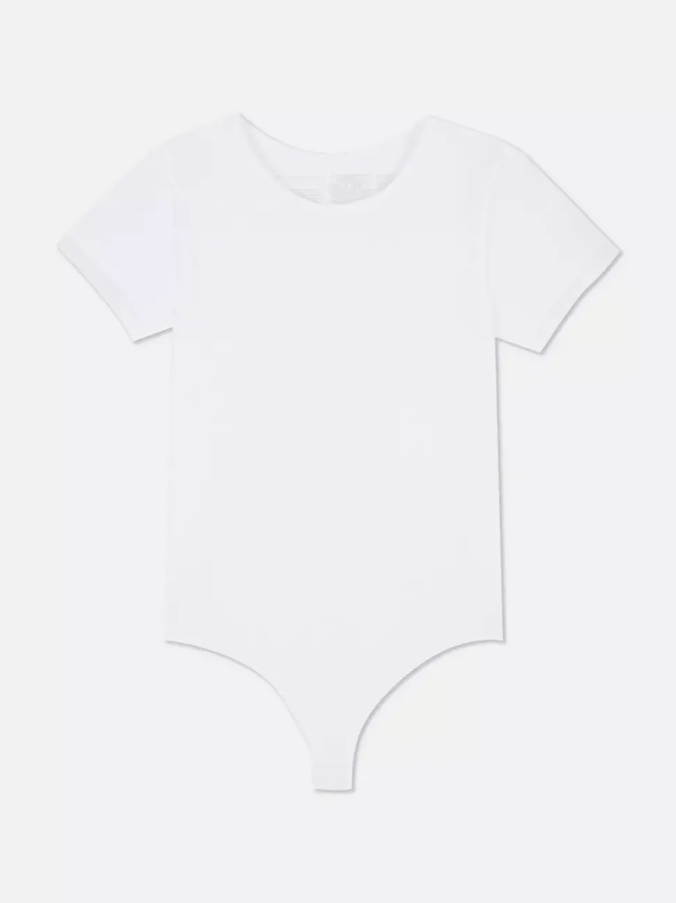 Prążkowane body typu T-shirt