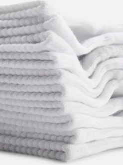 Prążkowane skarpety do kostki, 5 par