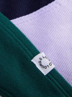 Prążkowane stringi Miami, 3 pary