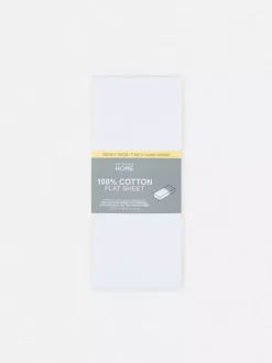 Prześcieradło płaskie na łóżko jednoosobowe
